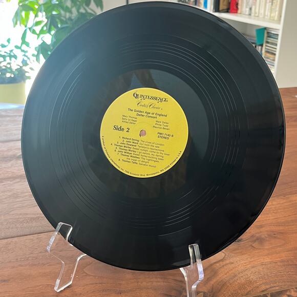 The Deller Consort The Golden Age of England Vinyl LP 1979 Quintessence PMC7143 - Picture 6 of 7